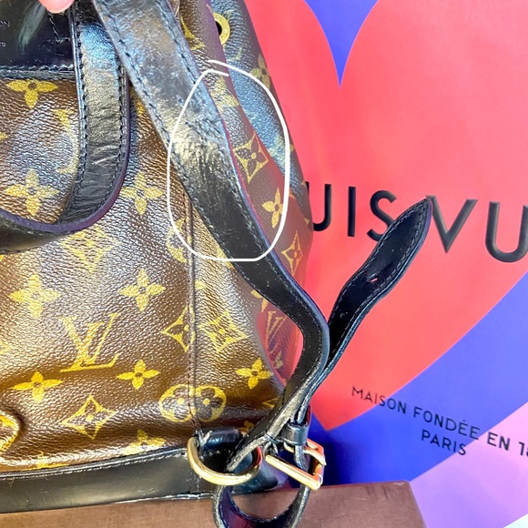 Louis Vuitton Montsouris MM backpack custom - Picture 15 of 16